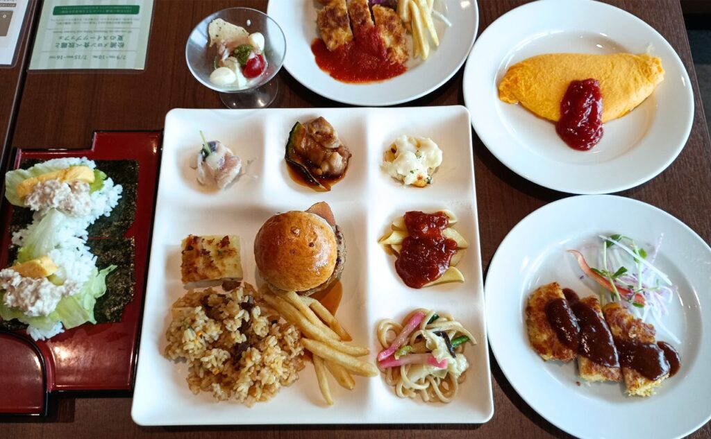 夏彩ブッフェランチ（料理）：2026年7月
